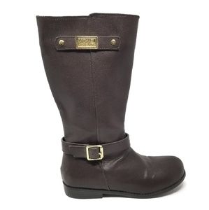 MICHAEL KORS Brown Riding Boots
